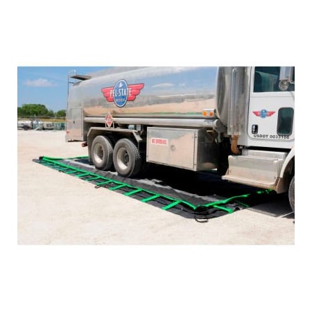 Ultratech UltraTech 8633 Ultra-Containment Berm, Rapid Rise Model, 12' x 50' x 1', 22 oz. PVC 8633